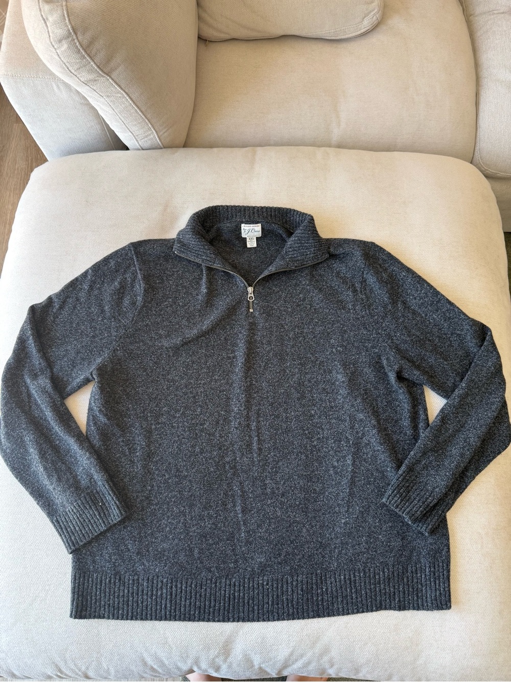J. crew quarter-zip sweater